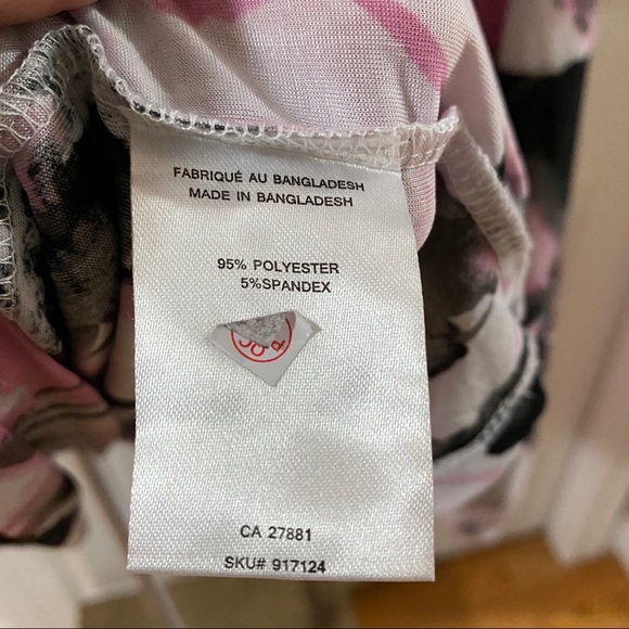 2 Dye 4 Blouse Women’s Pink, Black & White Size Medium - Picture 6 of 7